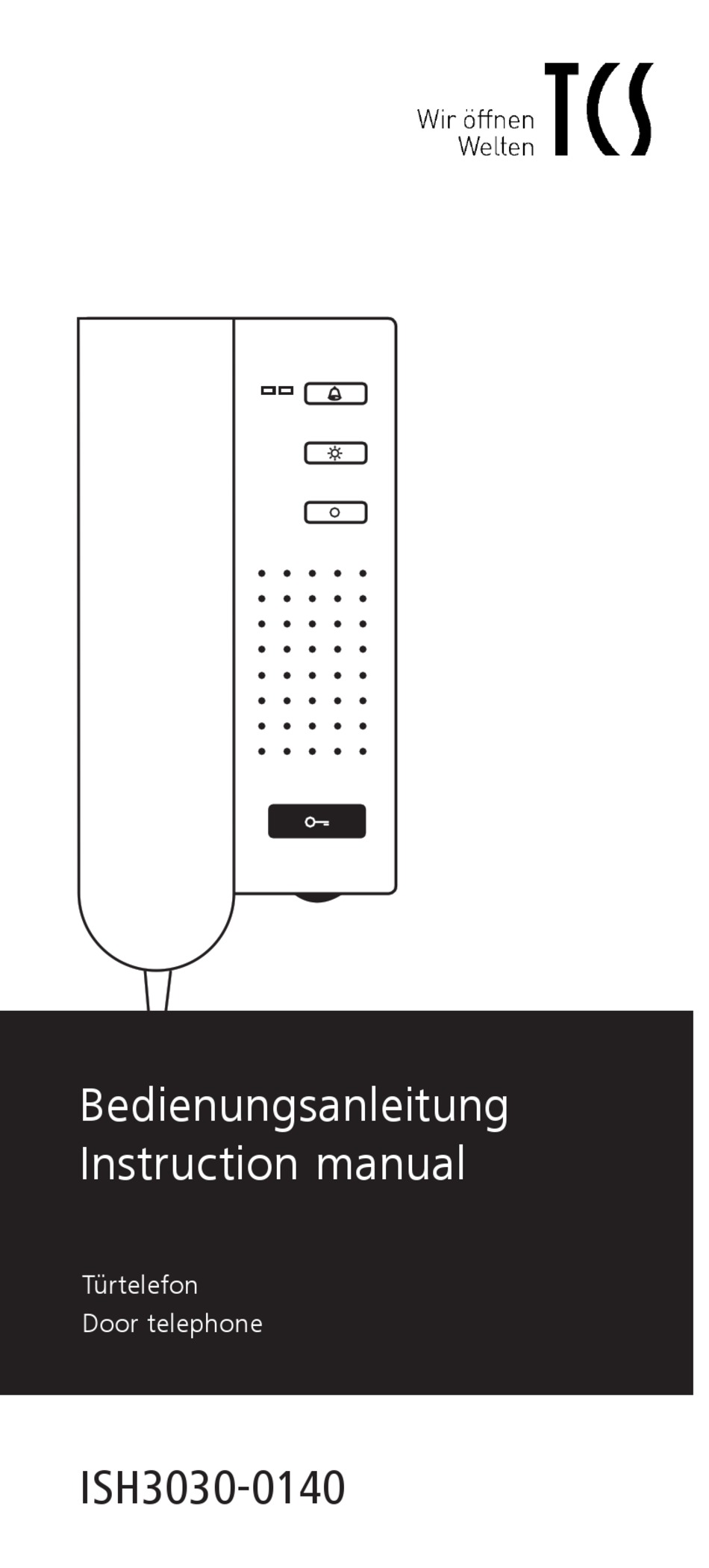 TCS Innenstation ISW3030-0140 Freisprechanlage Türtelefon
