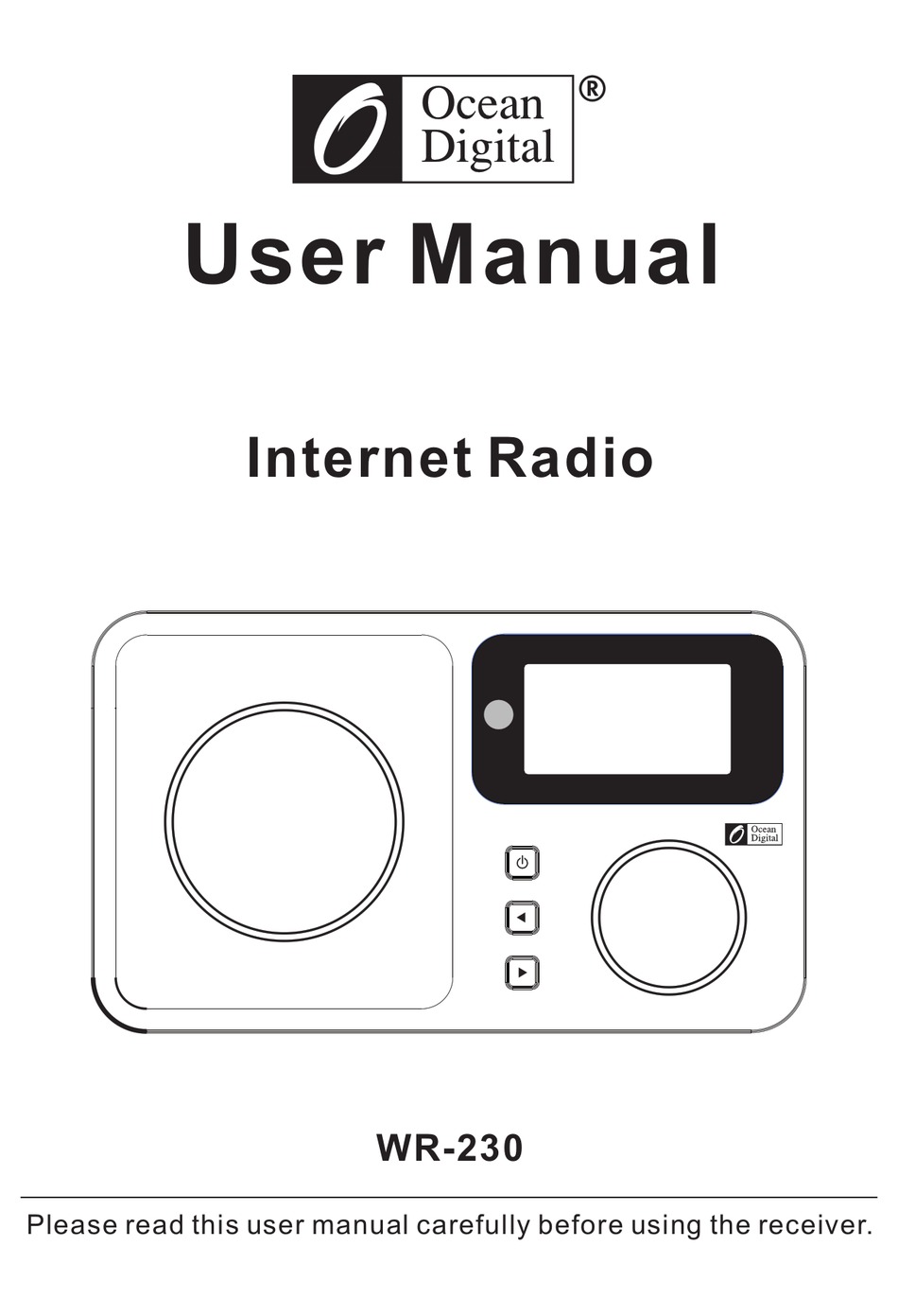 OCEAN DIGITAL WR-230 USER MANUAL Pdf Download | ManualsLib