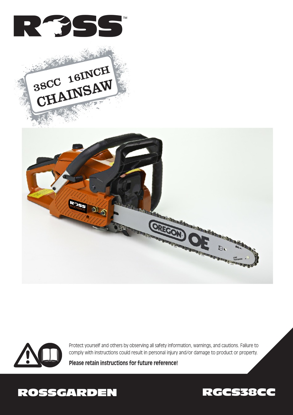 ROSS RGCS38CC INSTRUCTIONS MANUAL Pdf Download ManualsLib