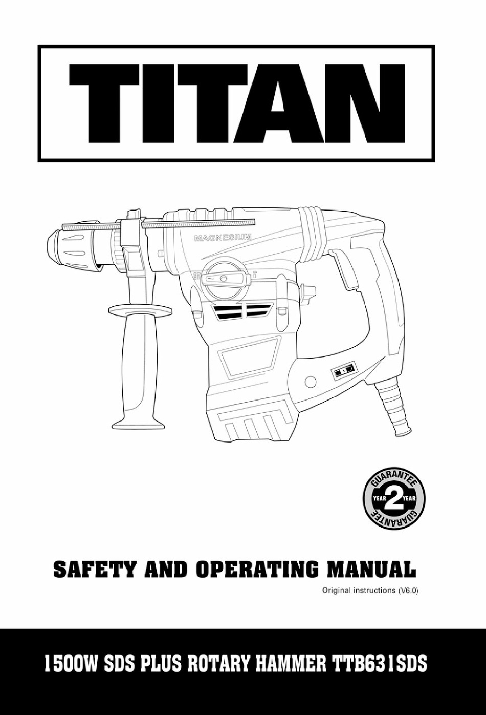 TITAN TTB631SDS SAFETY AND OPERATING MANUAL Pdf Download ManualsLib