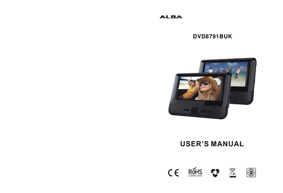 ALBA DVD8791BUK USER MANUAL Pdf Download ManualsLib