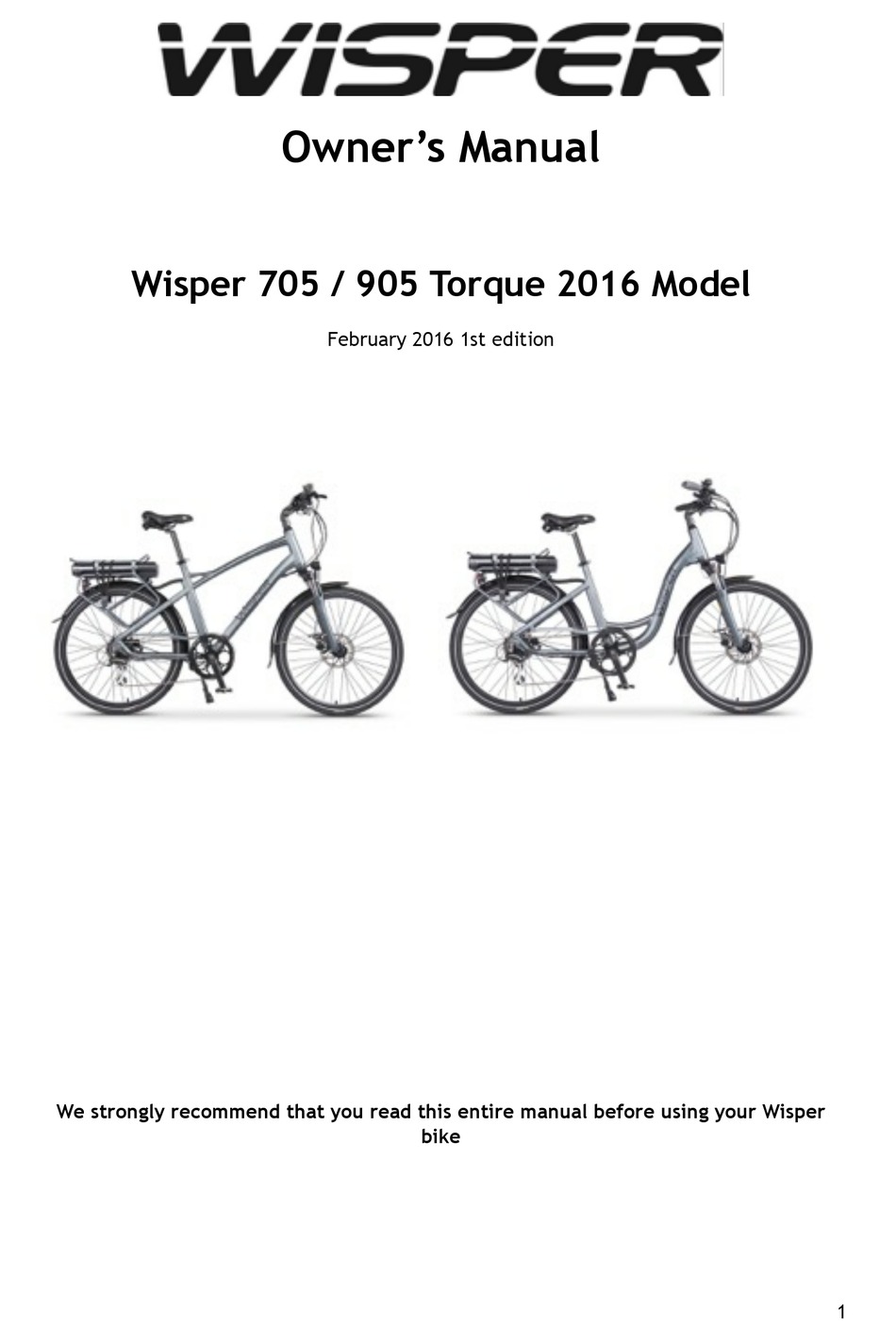 wisper 905se sport electric bike