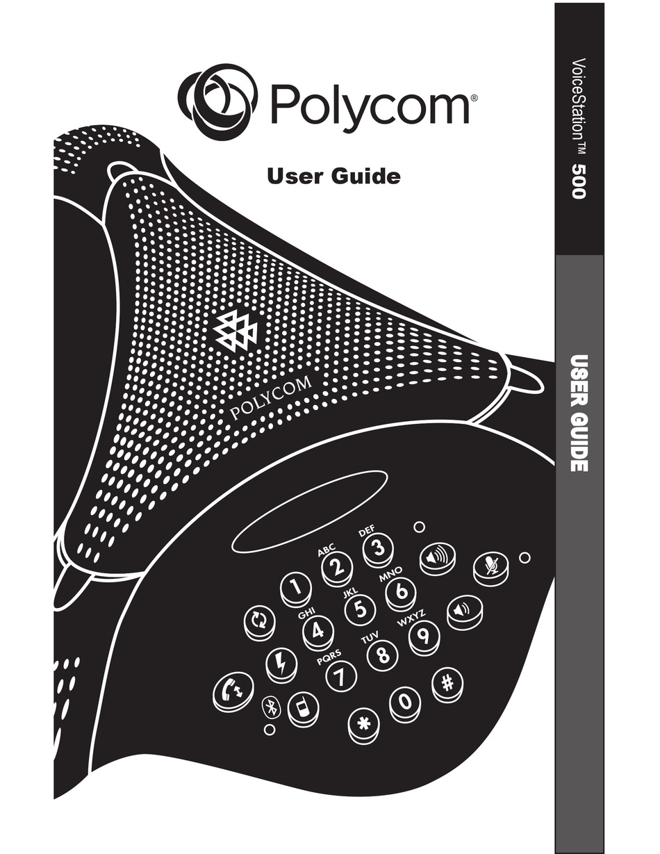 POLYCOM VOICESTATION 500 USER MANUAL Pdf Download | ManualsLib