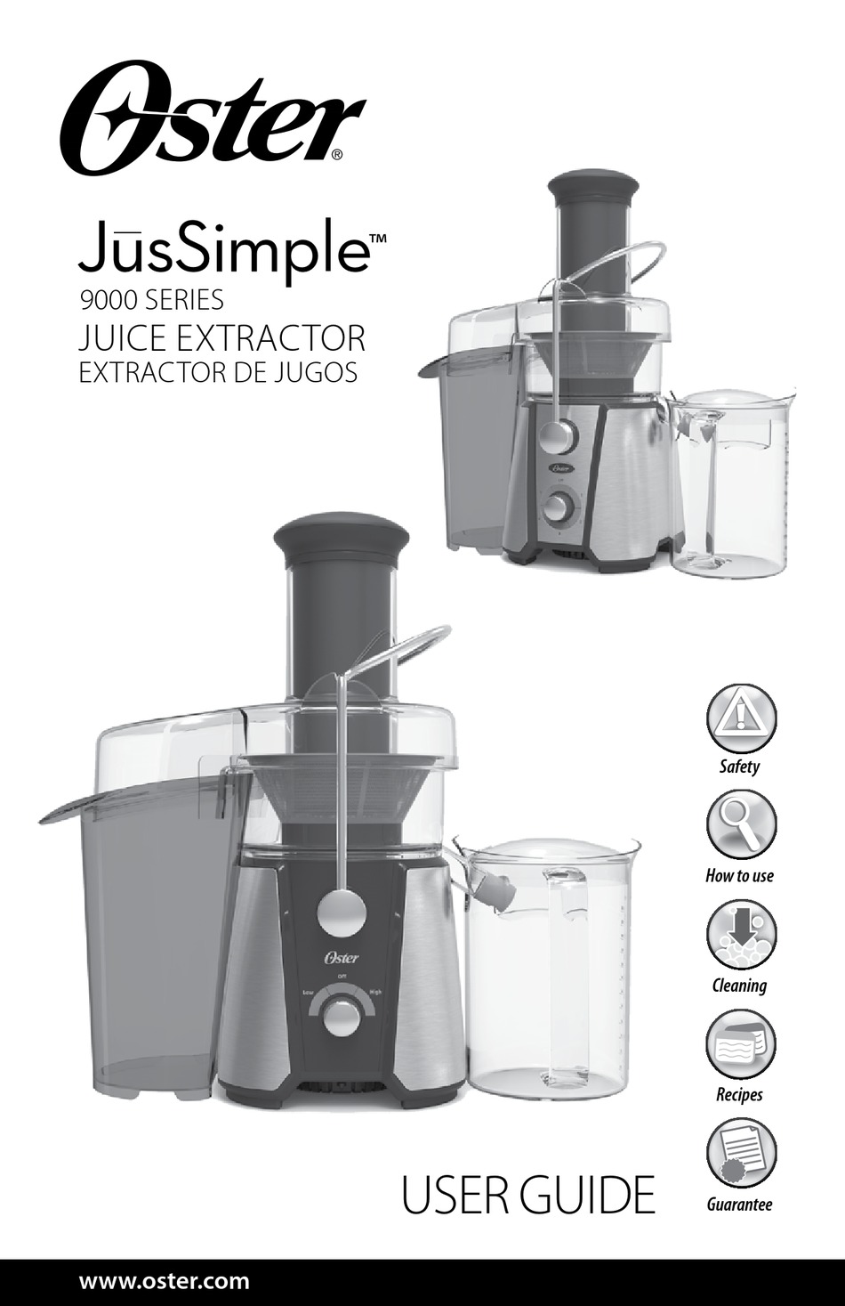 OSTER JUSSIMPLE USER MANUAL Pdf Download | ManualsLib