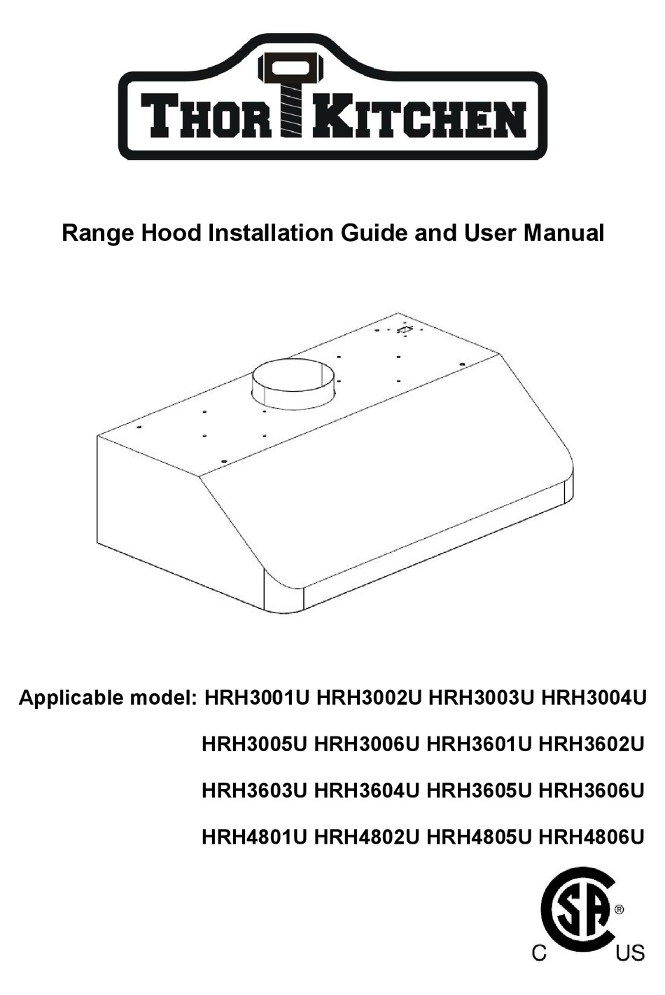 thor kitchen hrh3006u