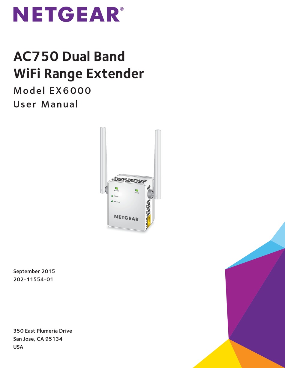 NETGEAR EX6000 USER MANUAL Pdf Download | ManualsLib