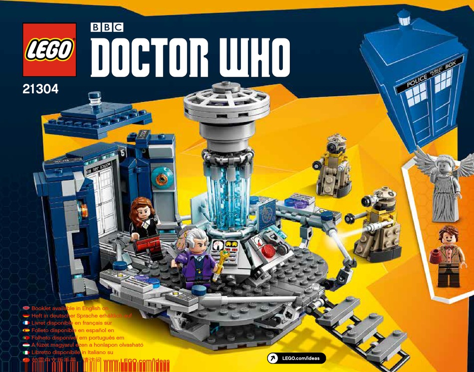 LEGO Doctor Who 21304 Instruction MANUAL ONLY