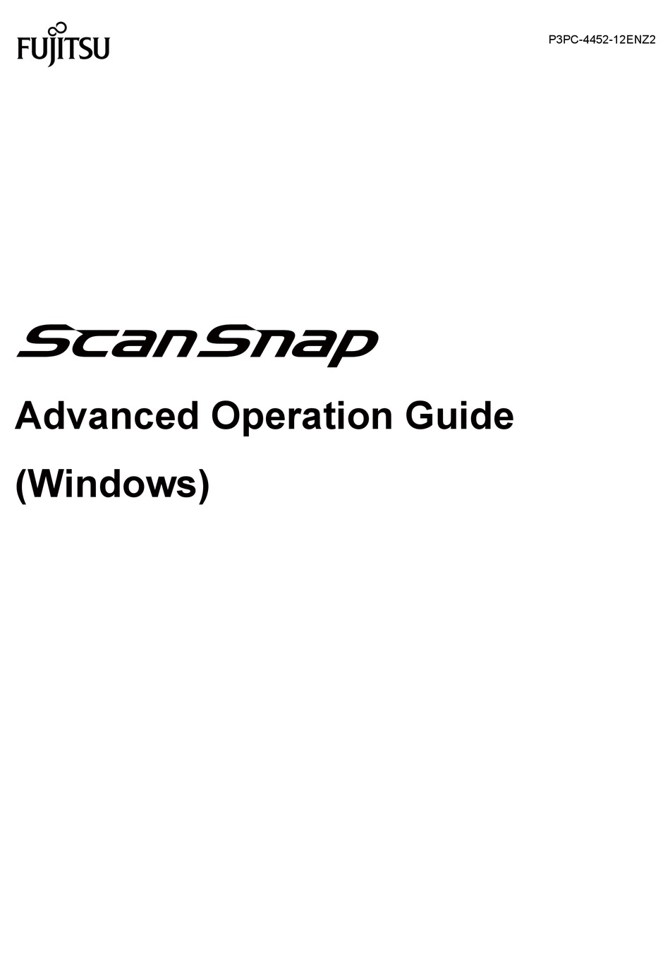 FUJITSU IX500 ADVANCED OPERATION MANUAL Pdf Download ManualsLib