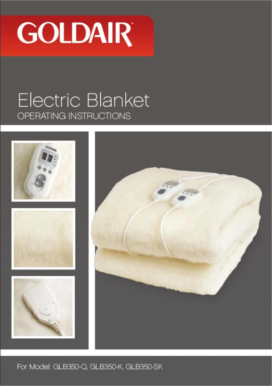 Weighted Blanket Goldair Micro Fleece Throw Electric Throw Rugs