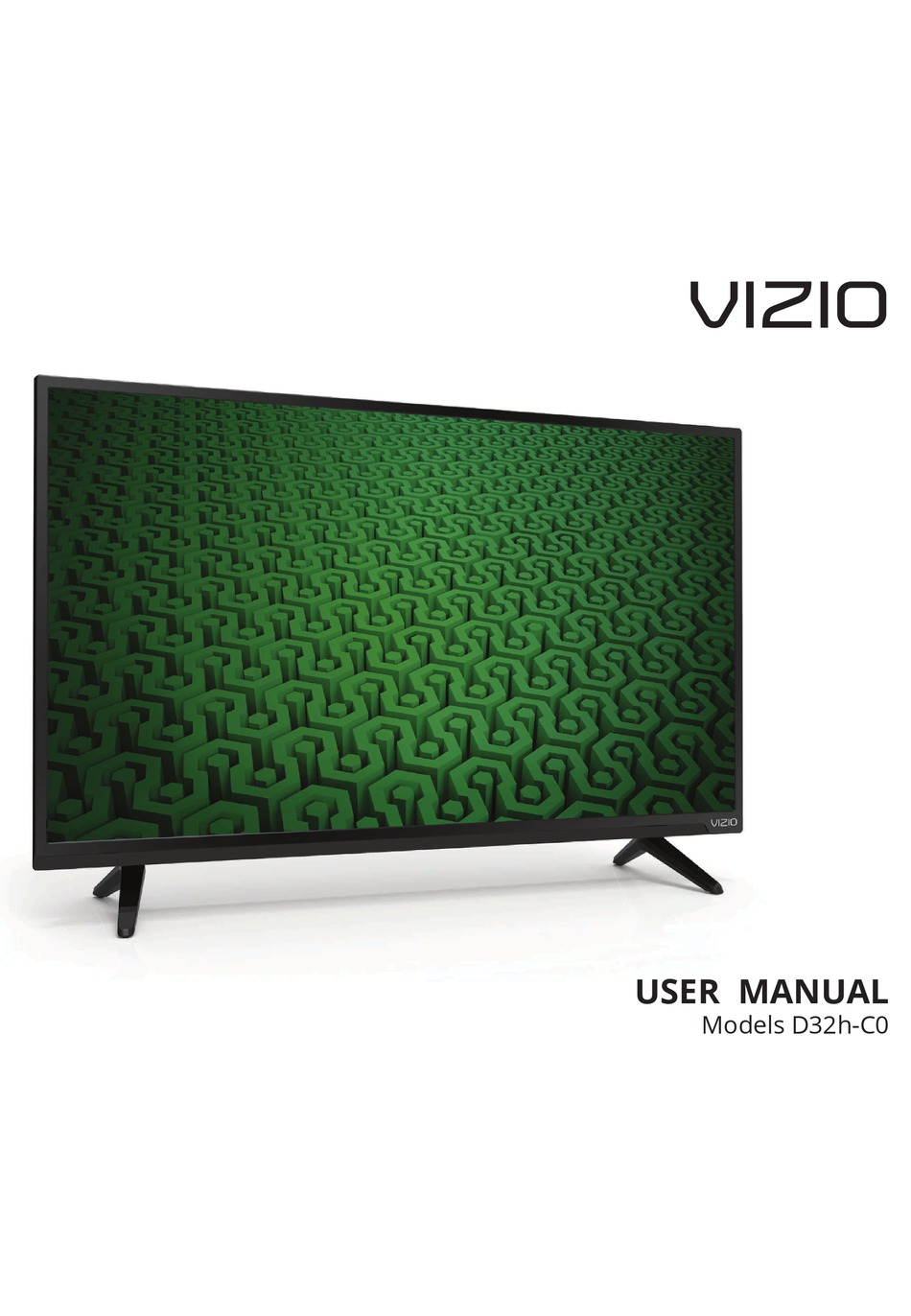 Vizio D32h C0 User Manual Pdf Download Manualslib