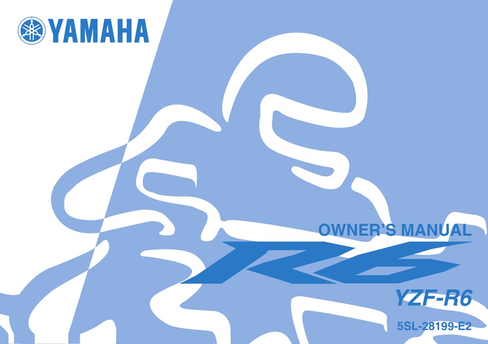 C Yamaha OEM 2012 YZFR6B YZF-R6 Owner's Manual LIT-11626-25-46 