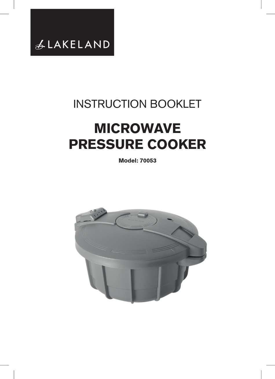 Lakeland microwave pressure discount cooker