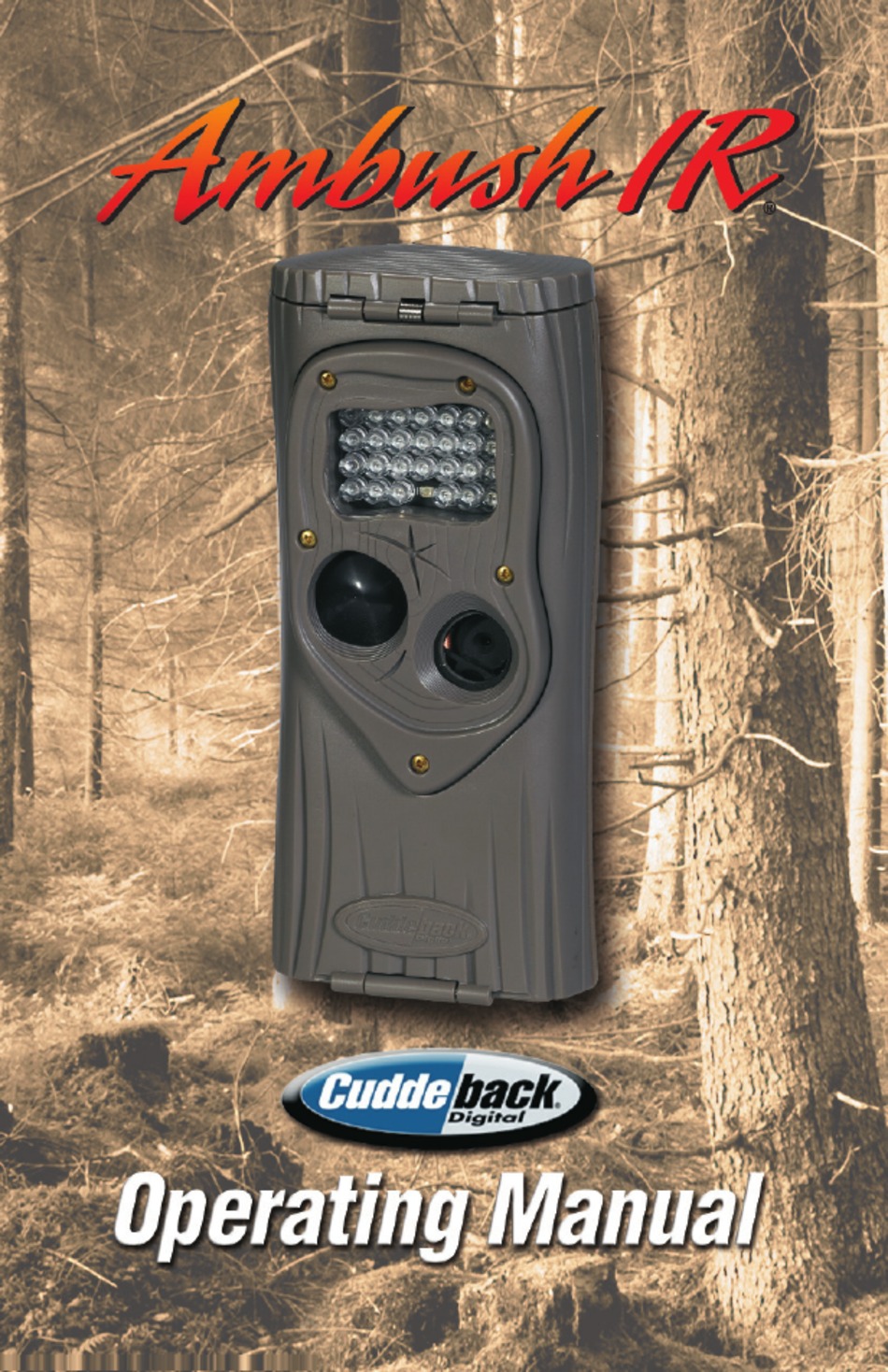 CUDDEBACK AMBUSH IR SERIES OPERATING MANUAL Pdf Download | ManualsLib