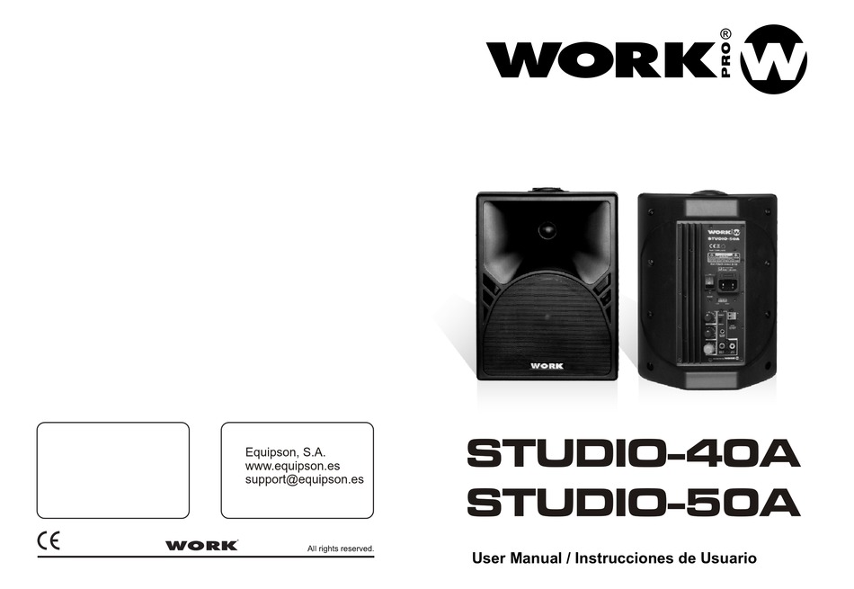 WORKPRO STUDIO-40A USER MANUAL Pdf Download | ManualsLib