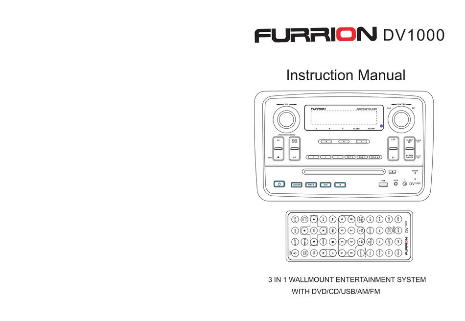 FURRION DV1000 INSTRUCTION MANUAL Pdf Download | ManualsLib