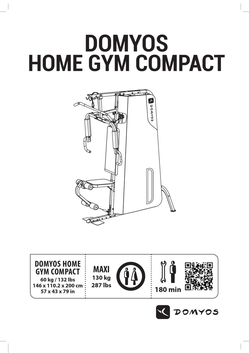 gym compact domyos