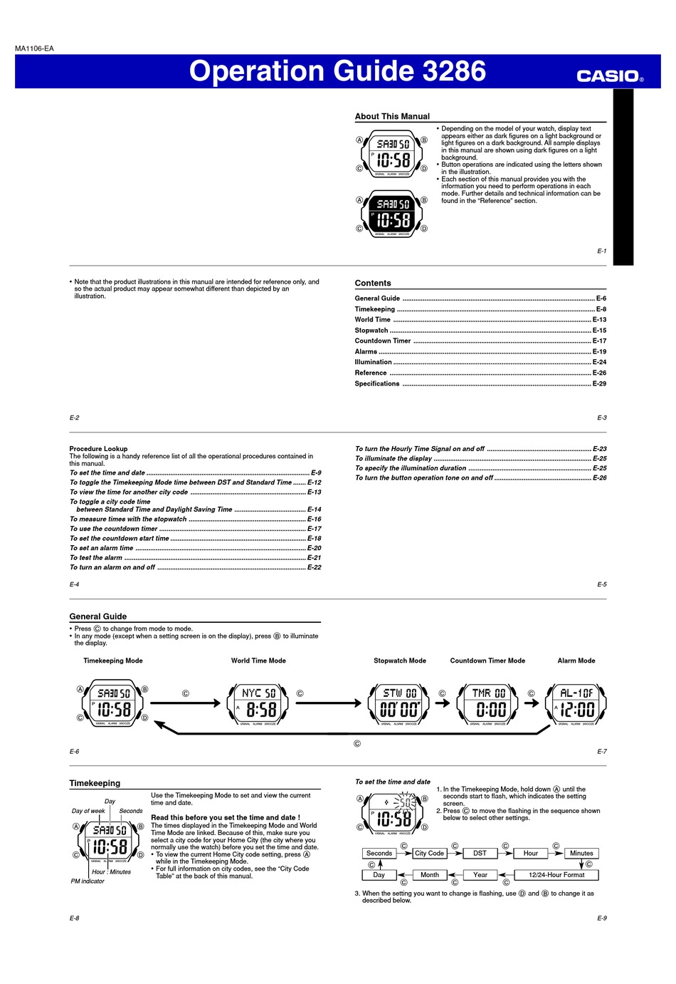 CASIO 3286 OPERATION MANUAL Pdf Download | ManualsLib