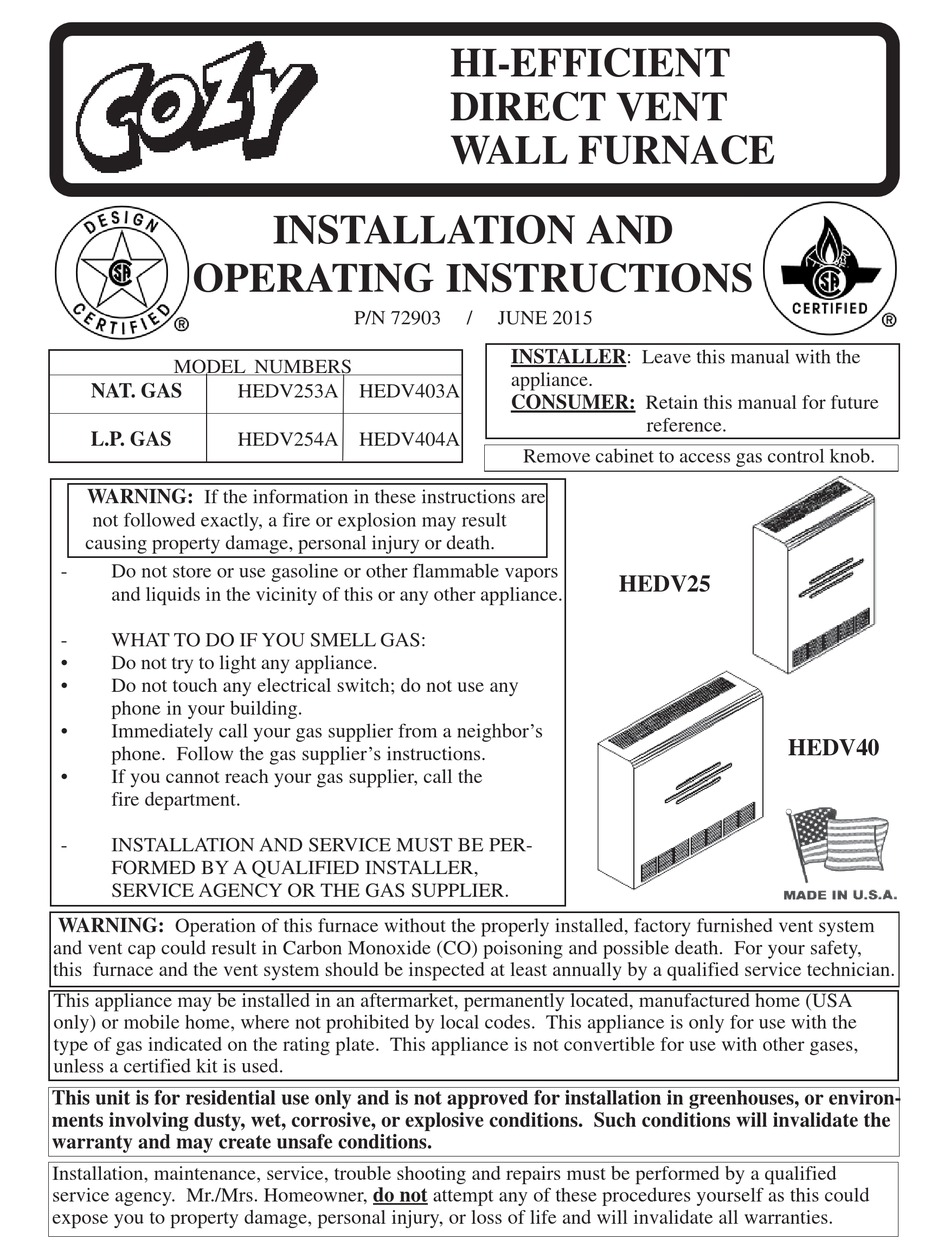 Wiring Diagram - COZY HEDV25 Installation And Operating Instruction [Page  12] | ManualsLib