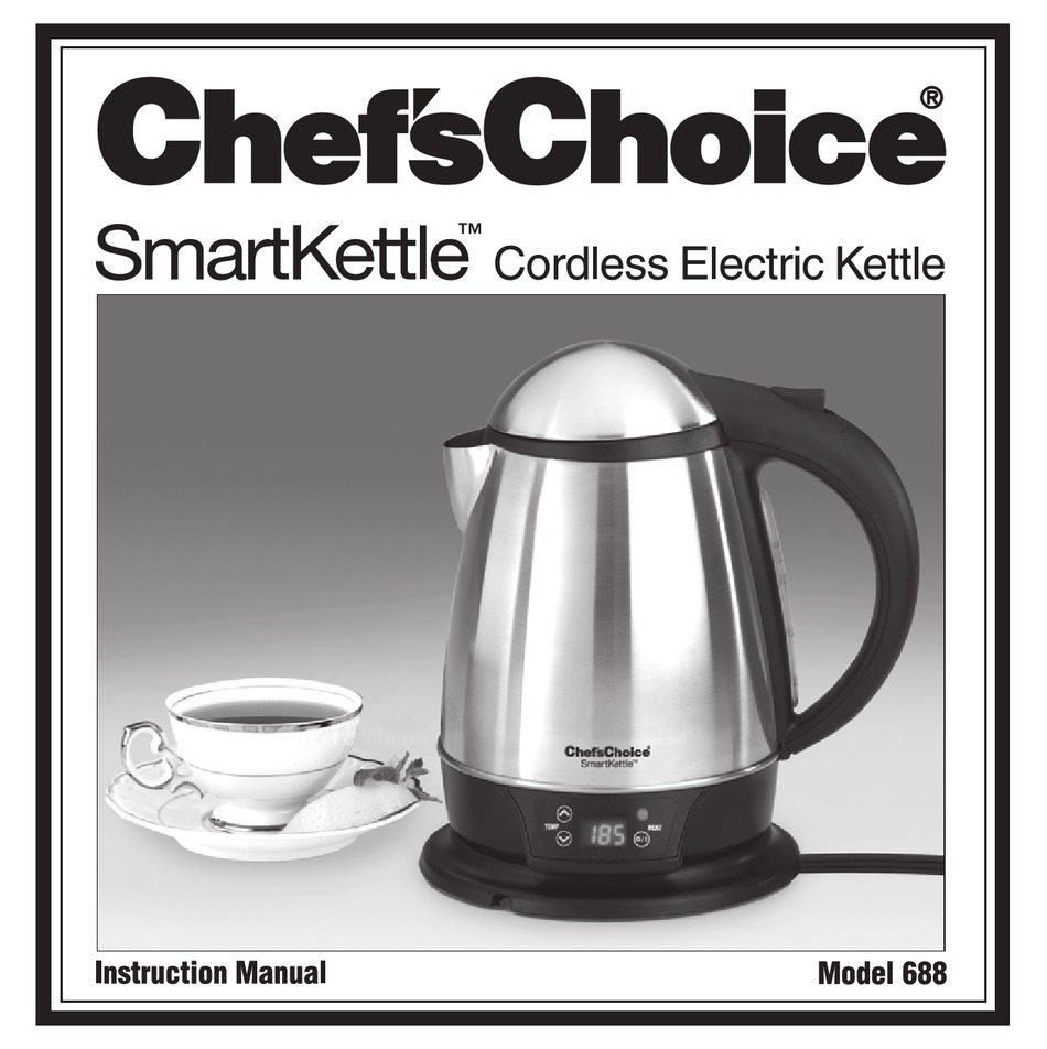 KeepHot Electric Smart Kettle I Chef'sChoice Model 692 - Chef's