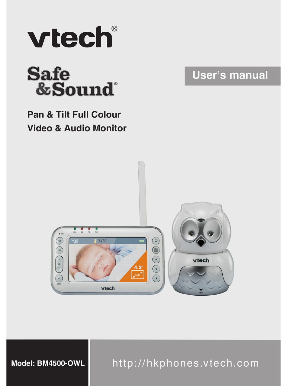 vtech 4500 baby monitor