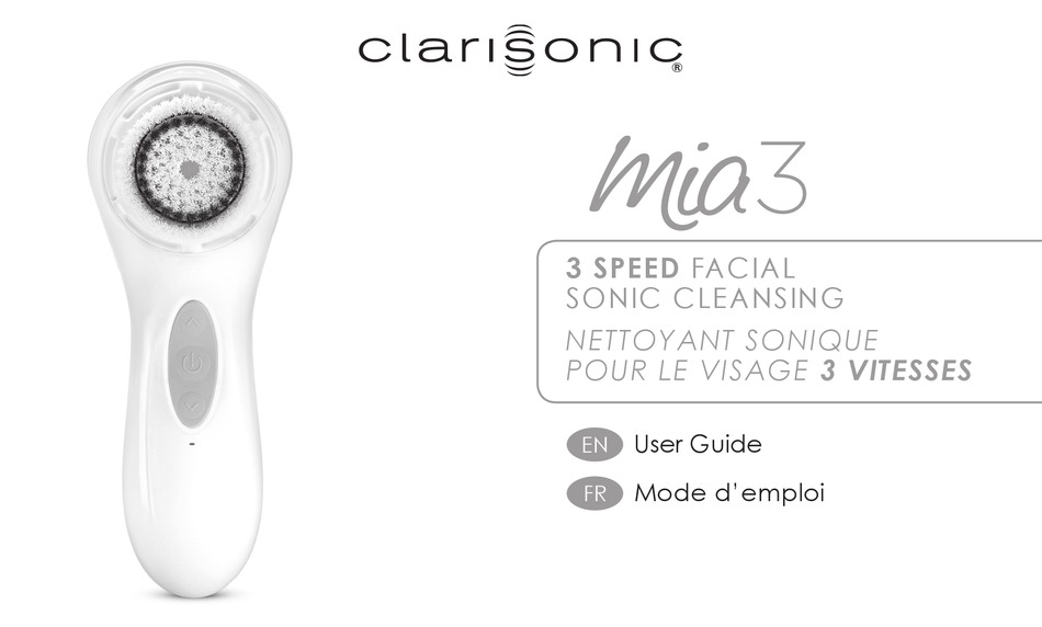 CLARISONIC MIA 3 USER MANUAL Pdf Download | ManualsLib