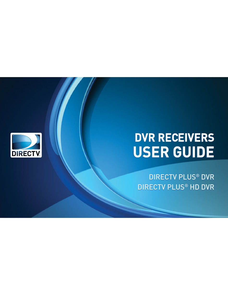 DIRECTV PLUS DVR USER MANUAL Pdf Download ManualsLib