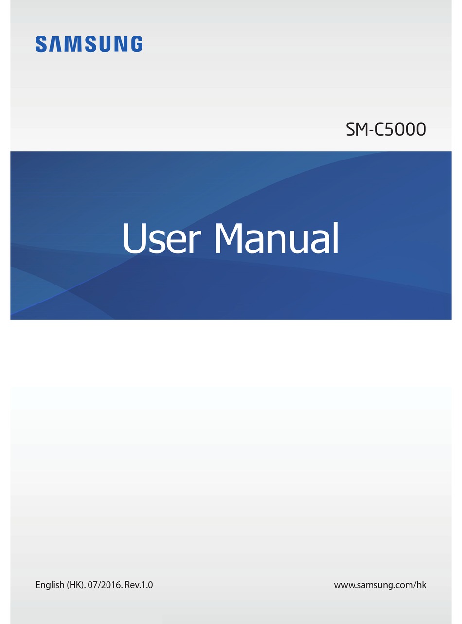 SAMSUNG SM-C5000 USER MANUAL Pdf Download | ManualsLib
