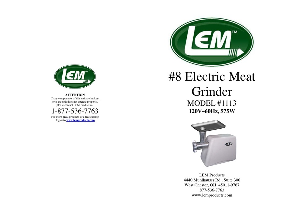 LEM 1113 MANUAL Pdf Download ManualsLib