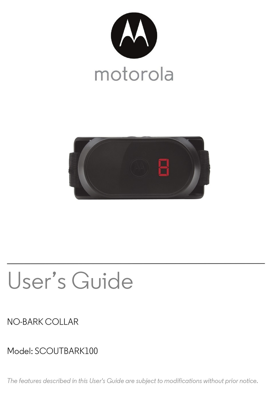 Motorola wirelessfence25 outlet collar