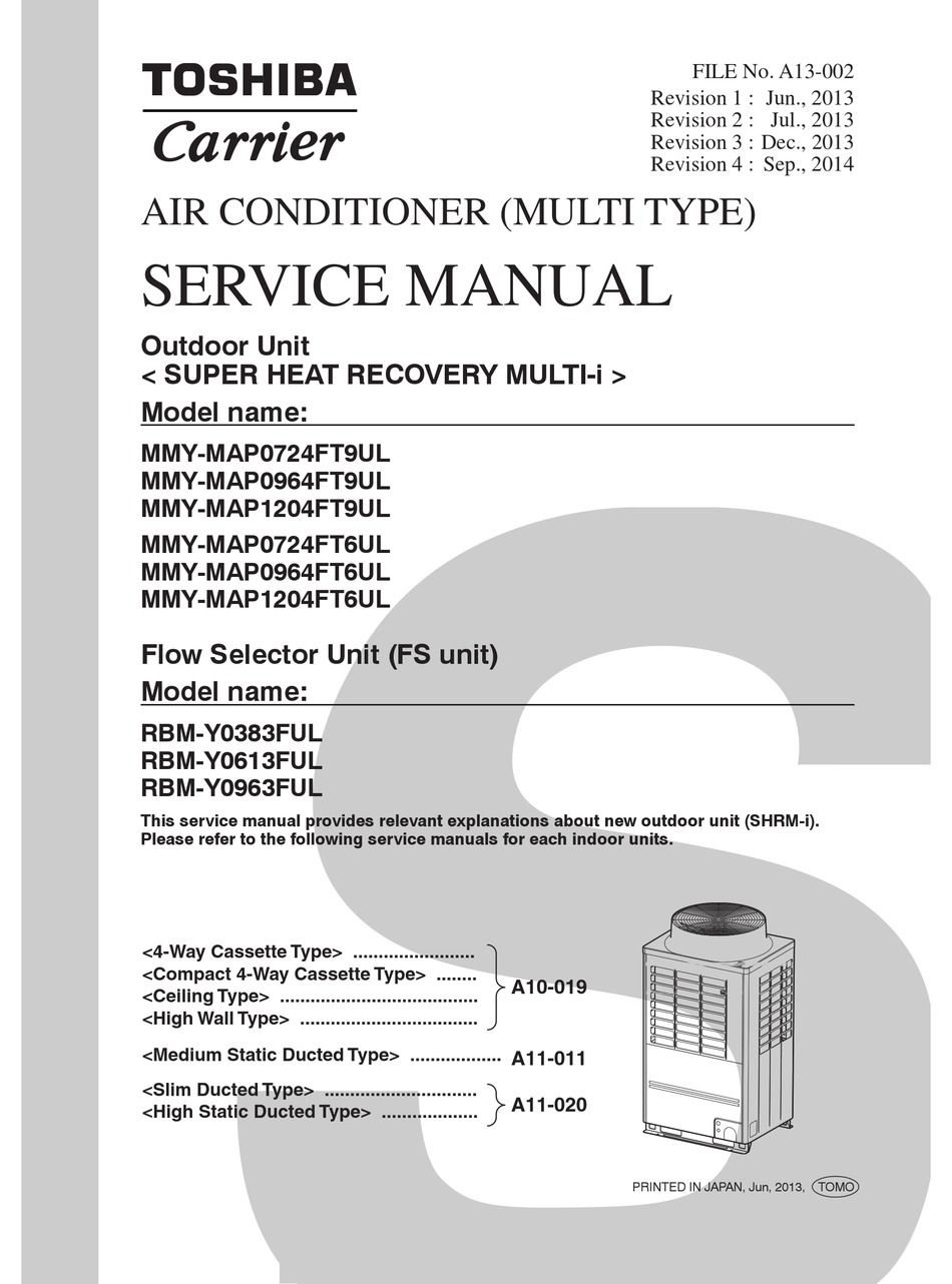 Carrier Mmy Map0724ft9ul Service Manual Pdf Download Manualslib