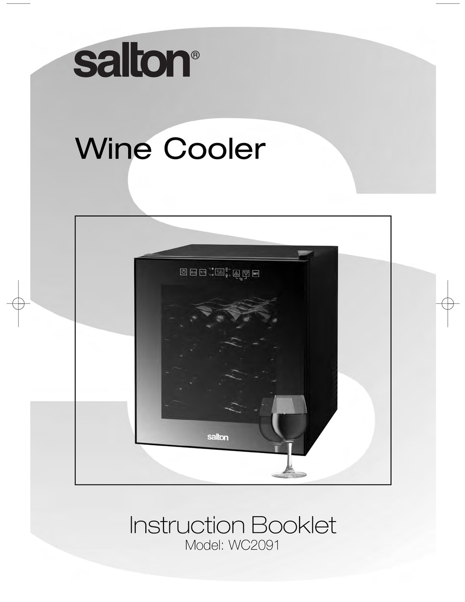 SALTON WC2091 INSTRUCTION BOOKLET Pdf Download ManualsLib