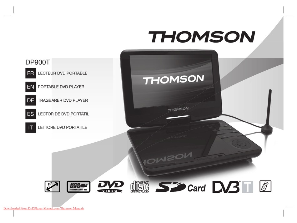 Lecteur DVD Portable 12 - Thomson