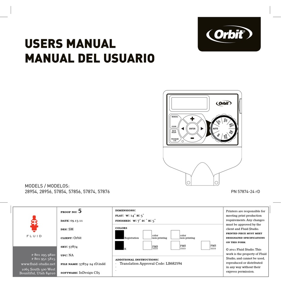 Orbit 6 Station Easy Dial Sprinkler Controller Manual - News Current