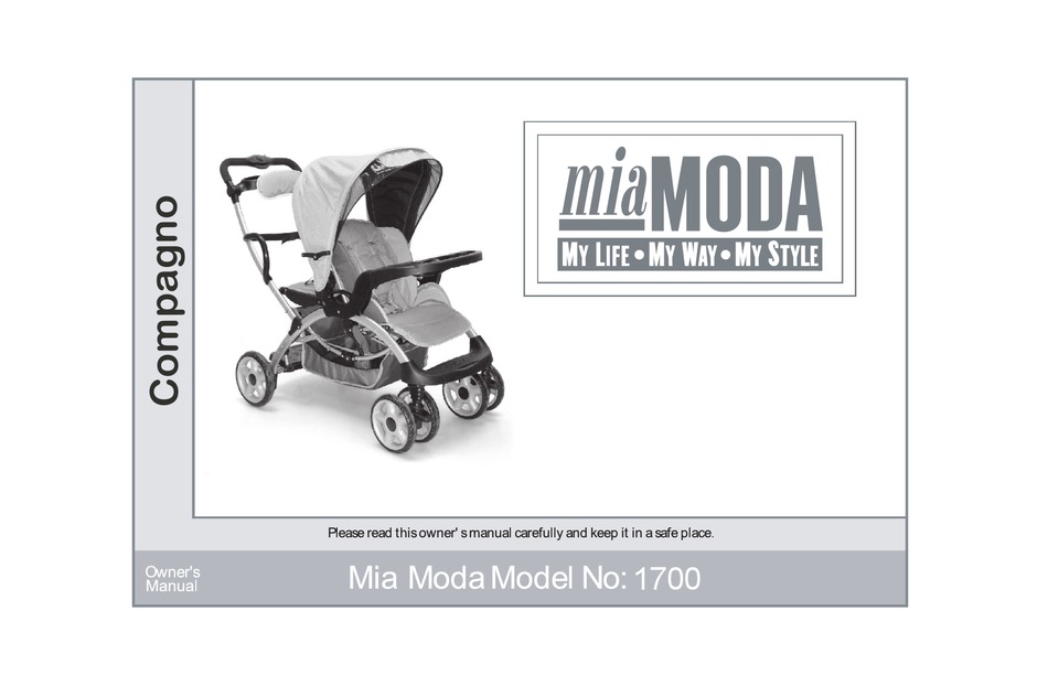 Mia moda compagno store stroller