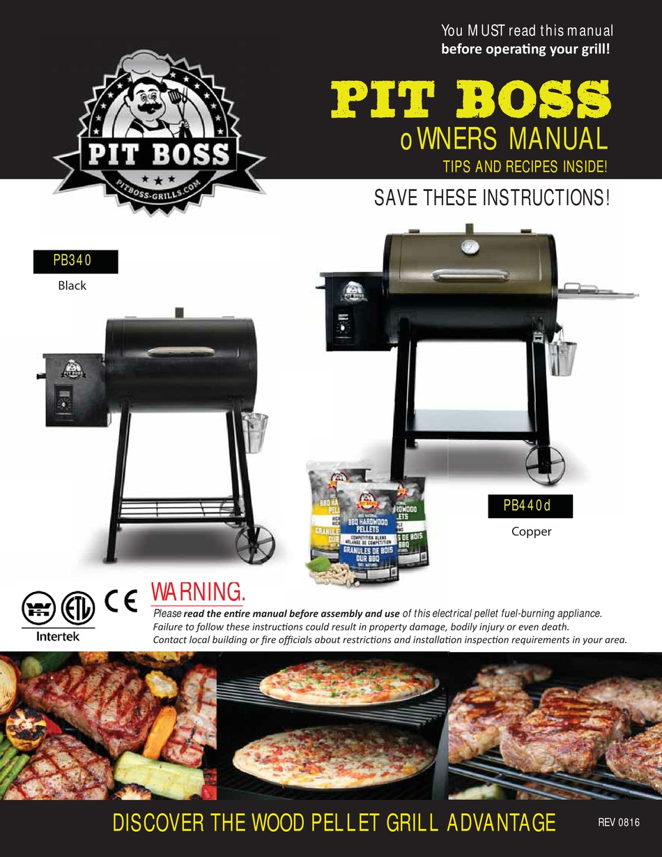 pit boss pb340 pellet grill