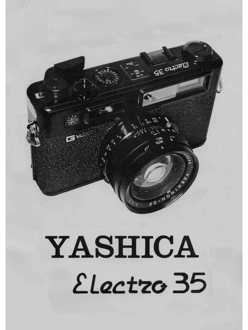 Yashica Electro 35 Repair Manual Pdf Download Manualslib