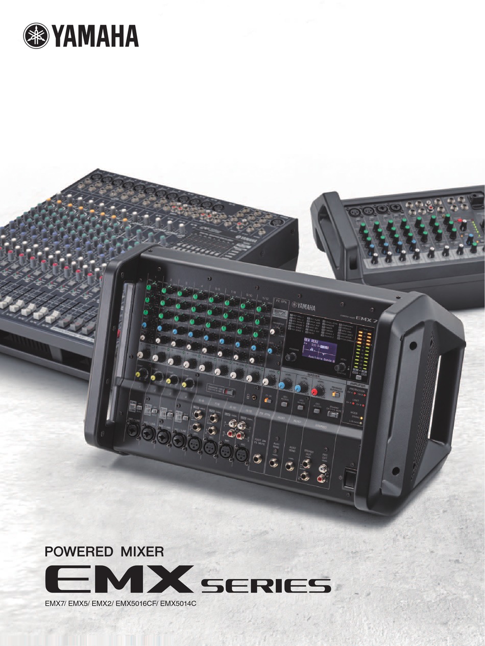 YAMAHA EMX7 MANUAL Pdf Download ManualsLib