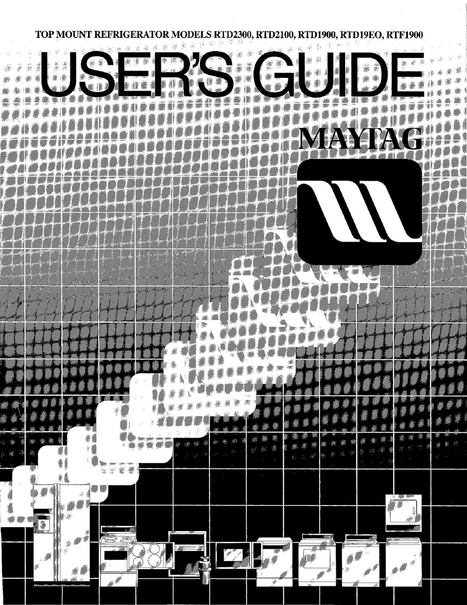 MAYTAG RTD2300 USER MANUAL Pdf Download ManualsLib