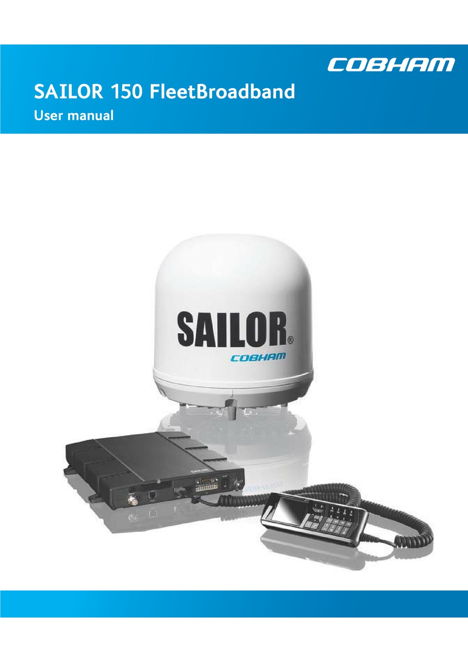 Cobham Sailor 150 User Manual Pdf Download Manualslib