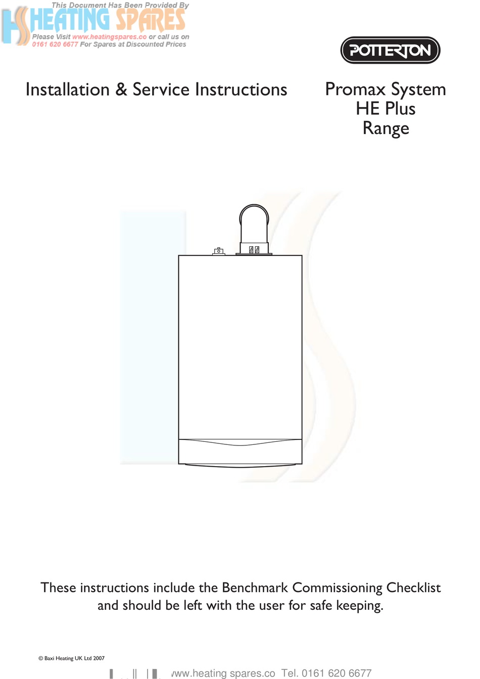 POTTERTON HE PLUS INSTALLATION & SERVICE INSTRUCTIONS MANUAL Pdf Download ManualsLib POTTERTON HE PLUS INSTALLATION & SERVICE INSTRUCTIONS MANUAL Pdf Download ManualsLib