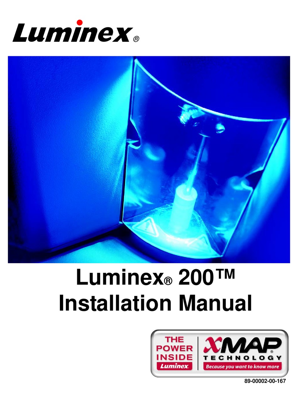 LUMINEX 200 INSTALLATION MANUAL Pdf Download ManualsLib