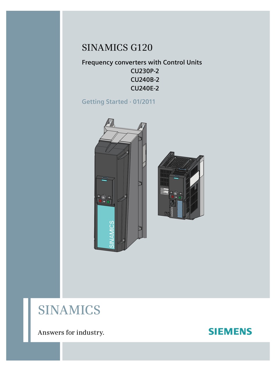 SIEMENS SINAMICS BOP-2 OPERATING INSTRUCTIONS MANUAL Pdf Download