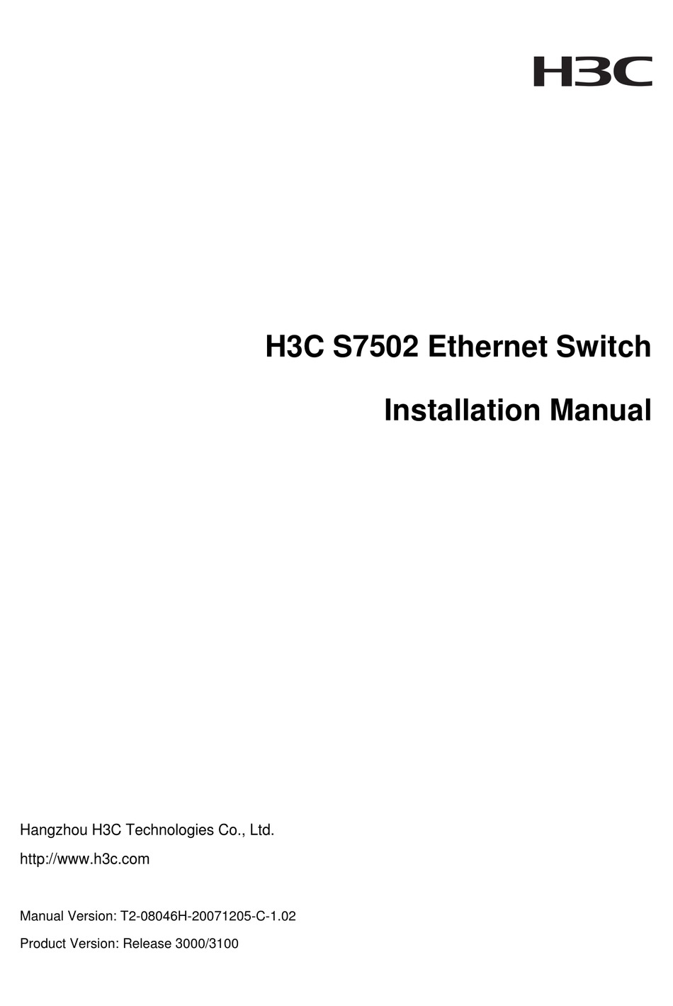 h3c-s7502-installation-manual-pdf-download-manualslib