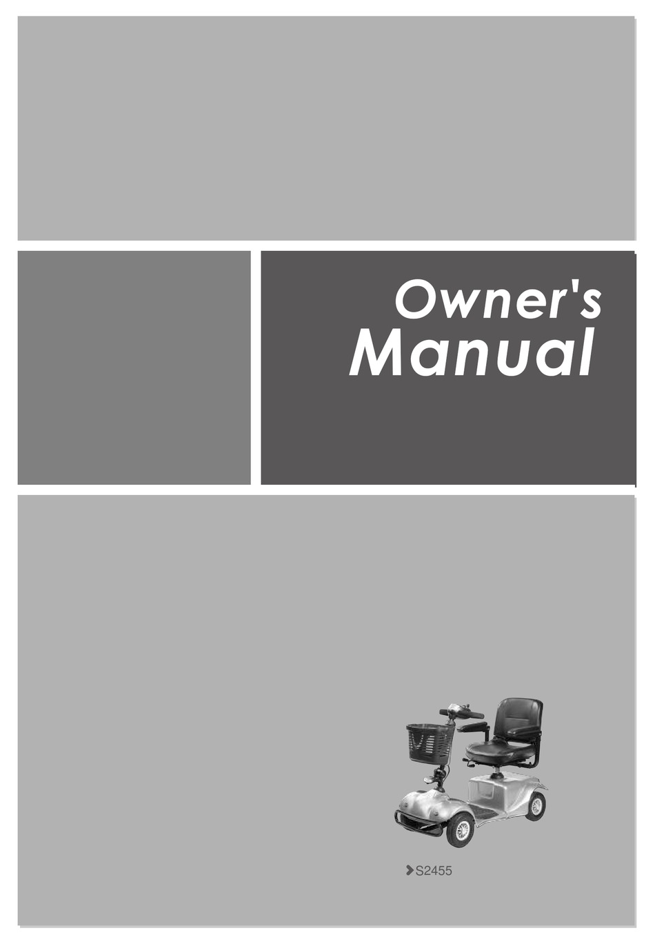 MERITS S2455 OWNER'S MANUAL Pdf Download ManualsLib