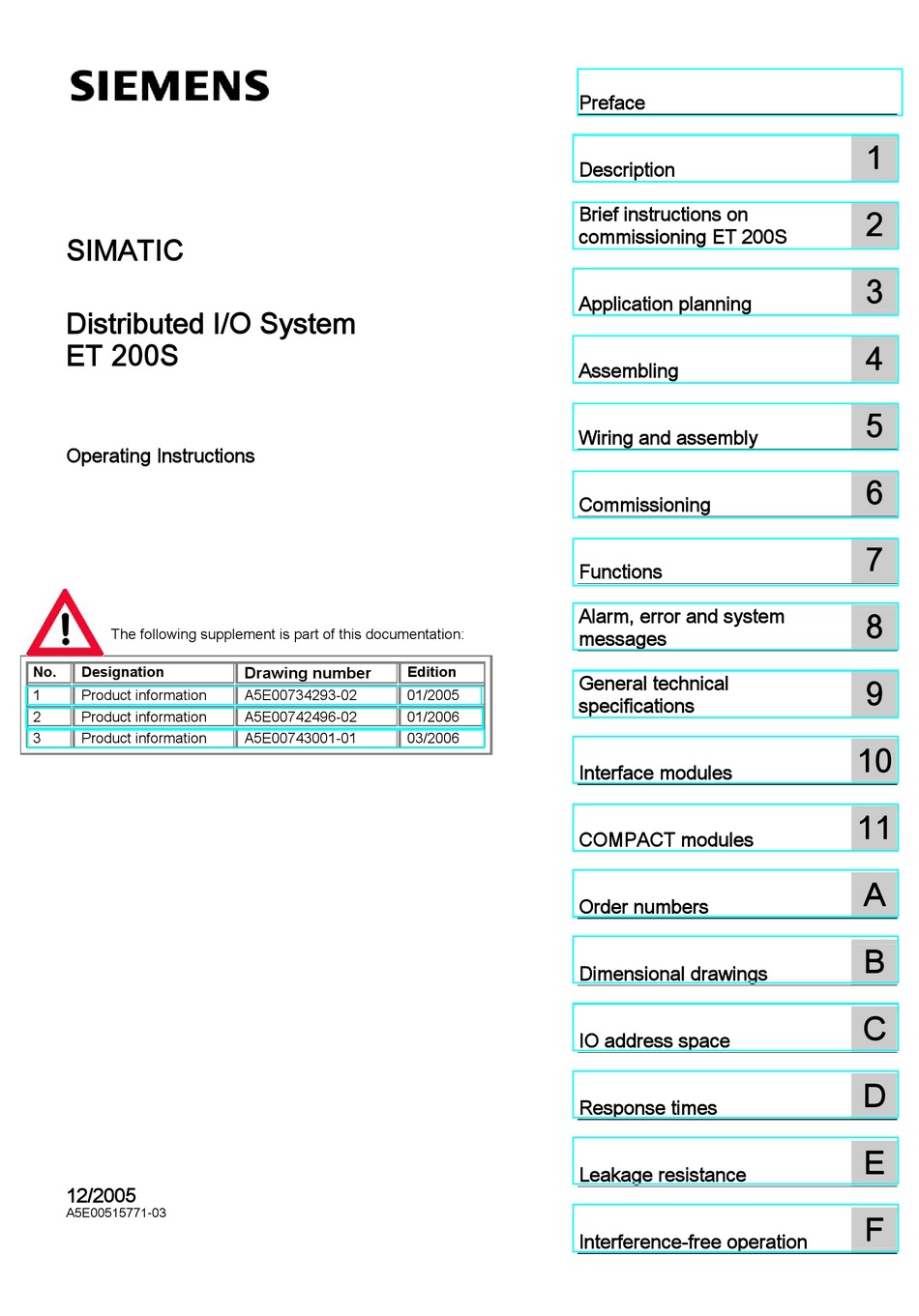 Siemens Et200s Wiring Diagrams