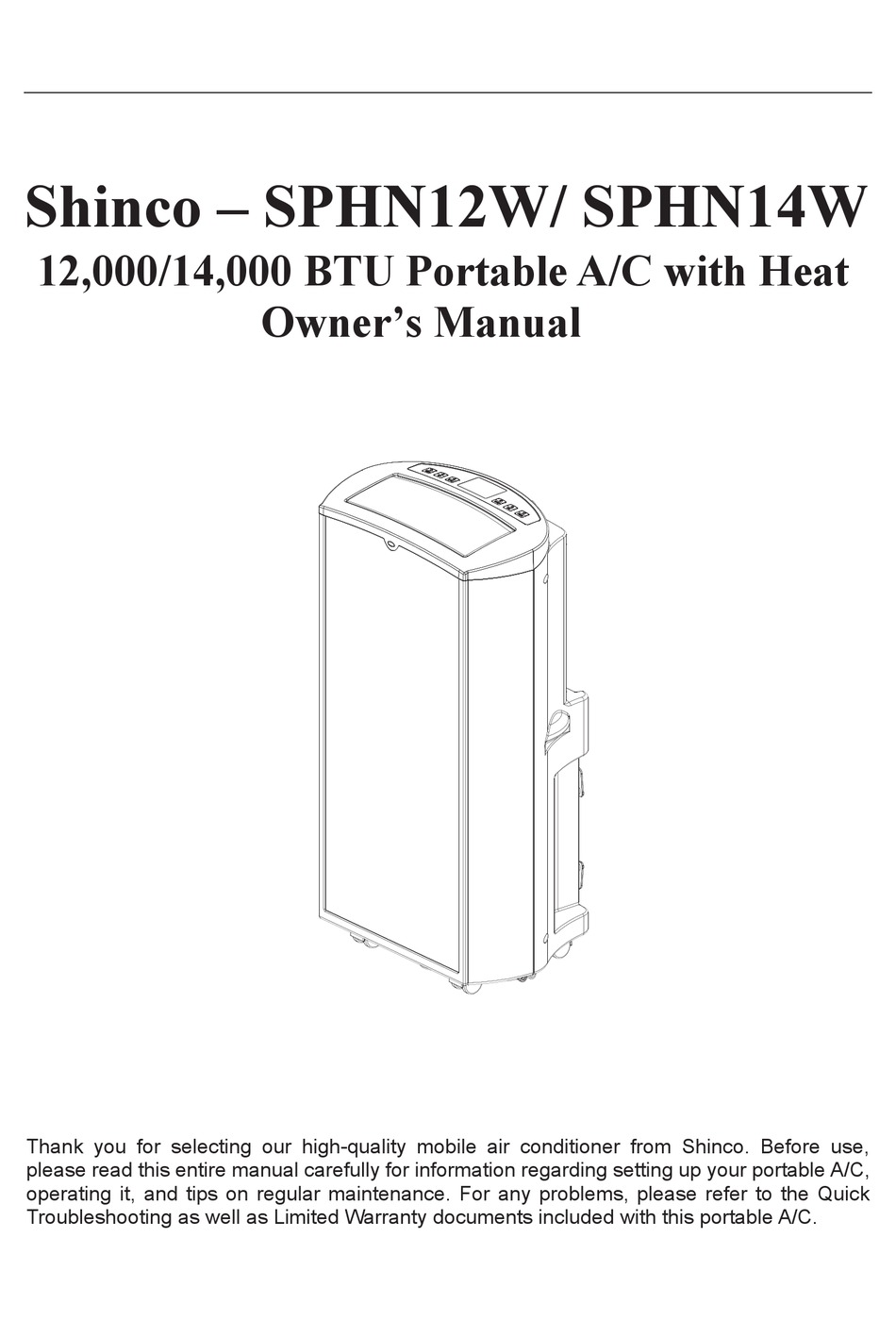 shinco sps5 12c