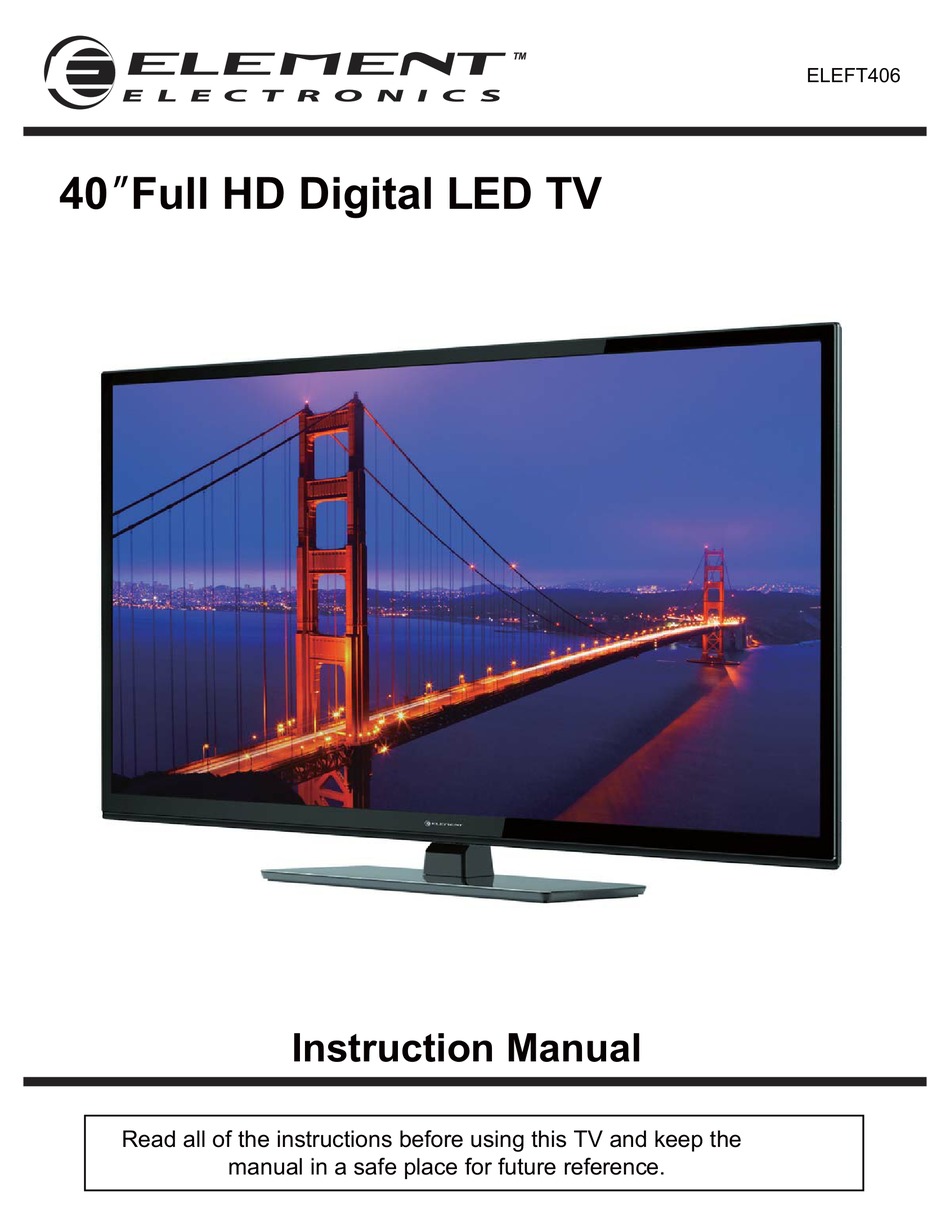 ELEMENT ELEFT406 INSTRUCTION MANUAL Pdf Download | ManualsLib