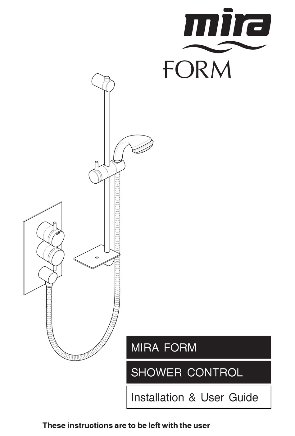 MIRA FORM INSTALLATION & USER MANUAL Pdf Download ManualsLib