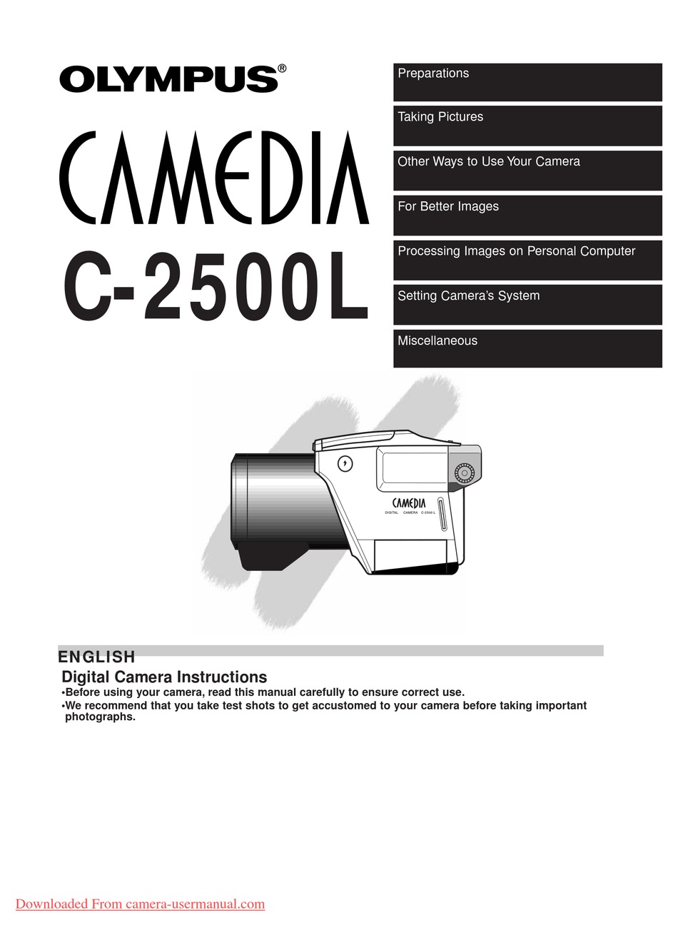 Camedia c2100 drivers for mac