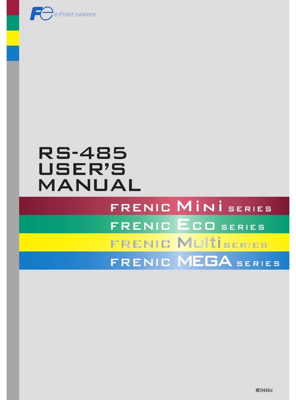 FUJI ELECTRIC FRENIC-MINI SERIES USER MANUAL Pdf Download | ManualsLib